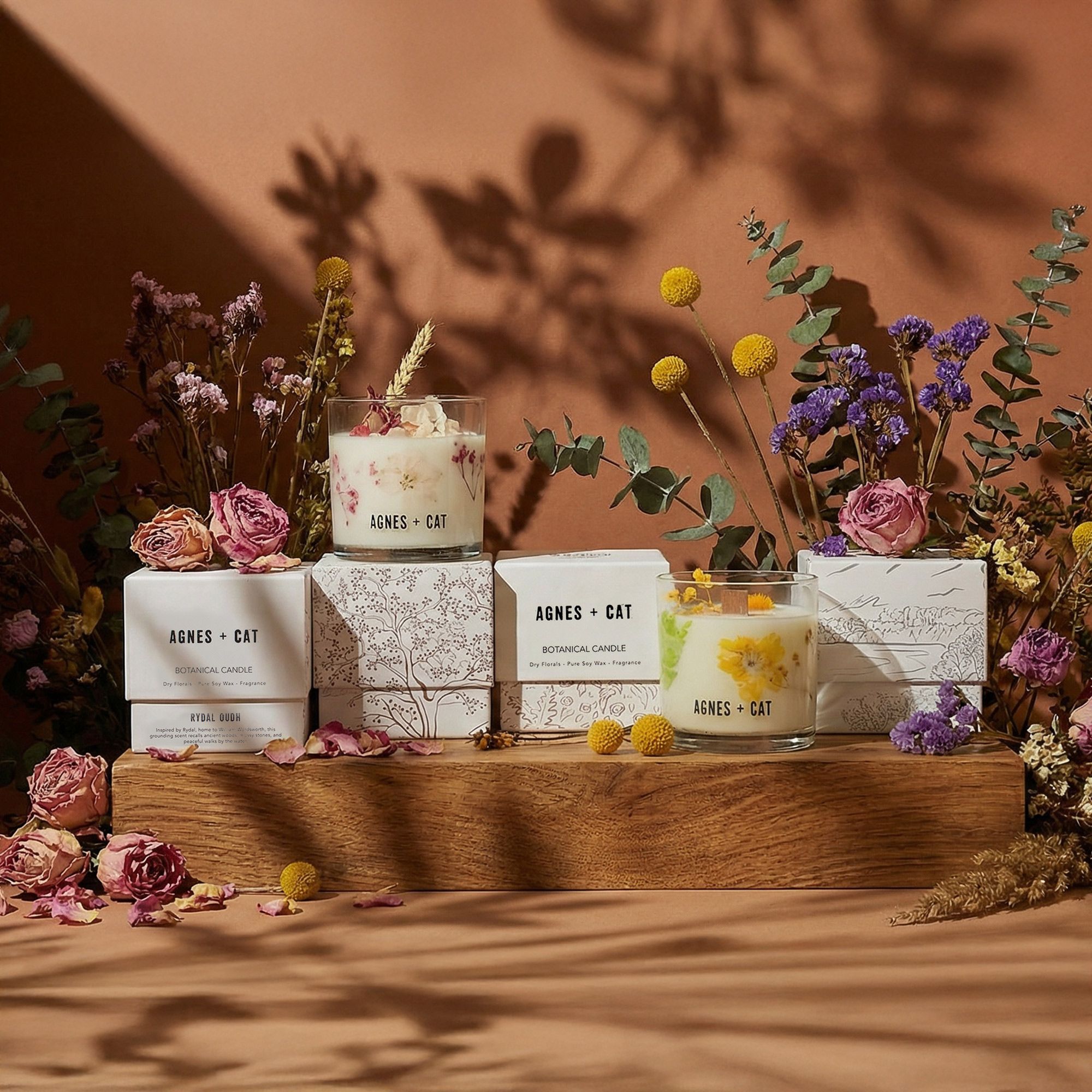 Agnes + Cat Botanical Soy Wax Candle - Roses of Sawrey - Image 8