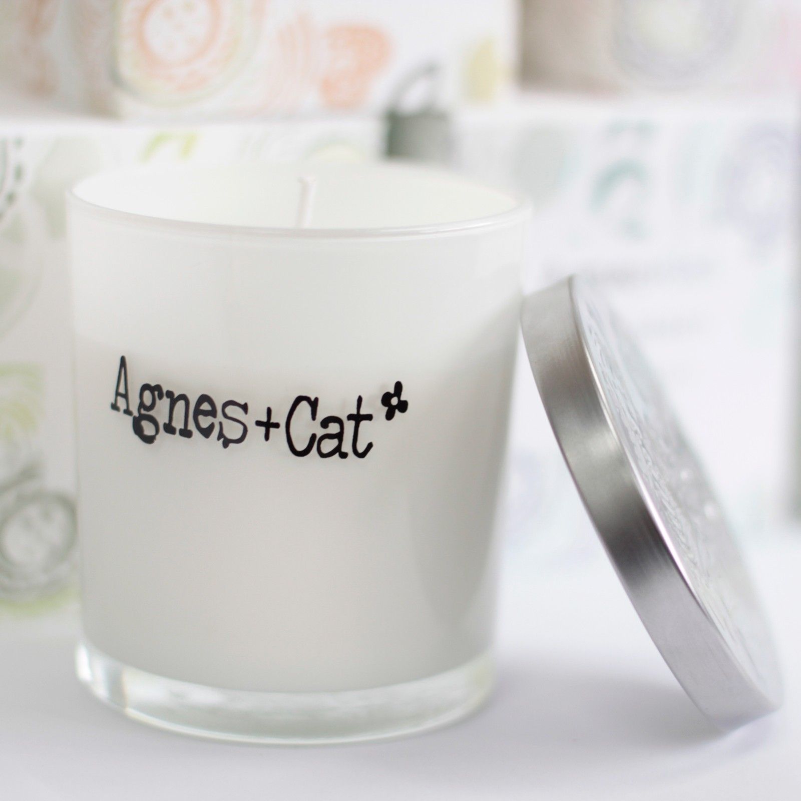 Agnes + Cat Votive Candle - Fresh Citrus - Image 3