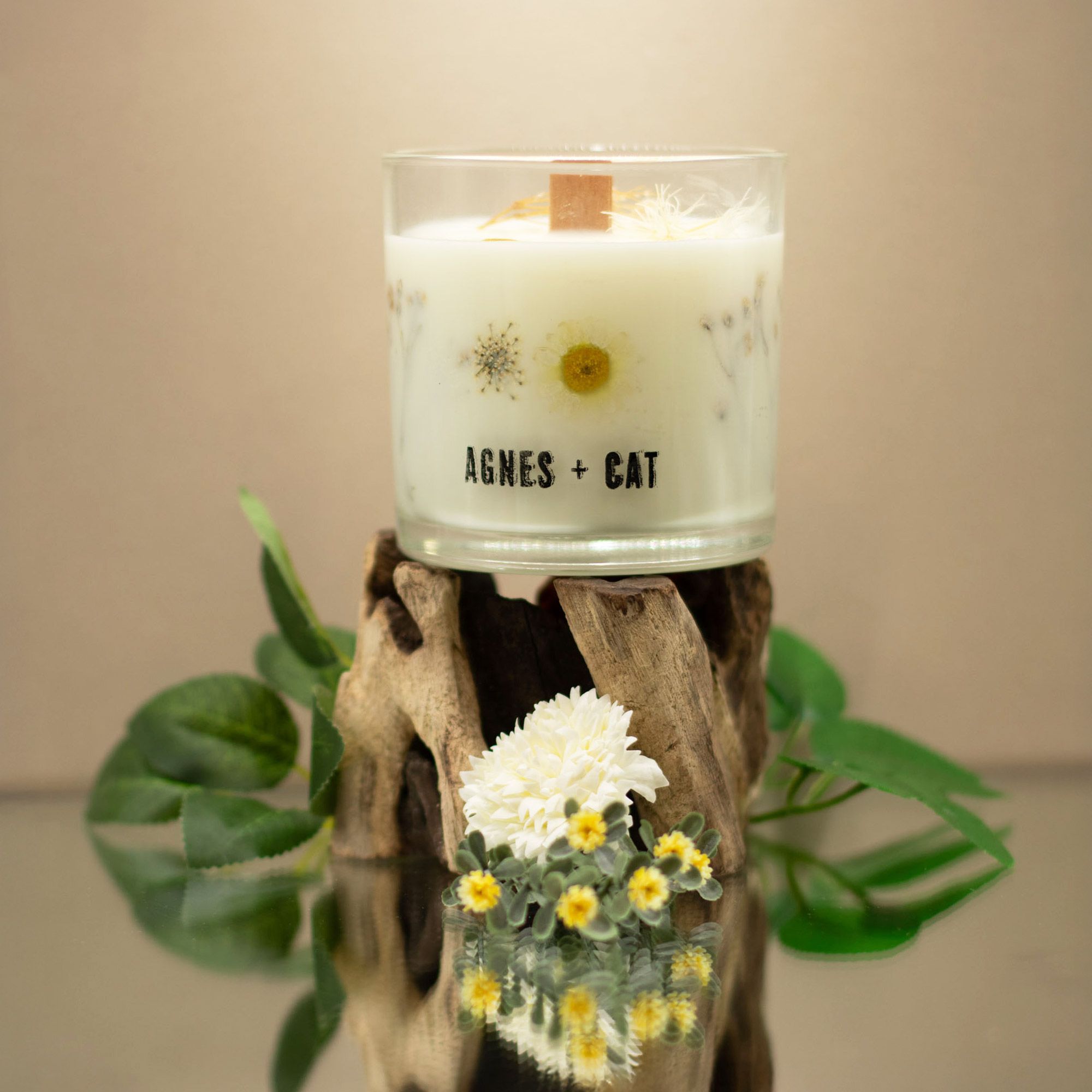Agnes + Cat Botanical Soy Wax Candle - Windermere - Image 5