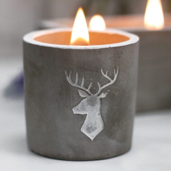 Whiskey & Woodsmoke – Medium Wooden Wick Candle