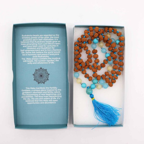 Fertility & Abundance Mala Bead Necklace