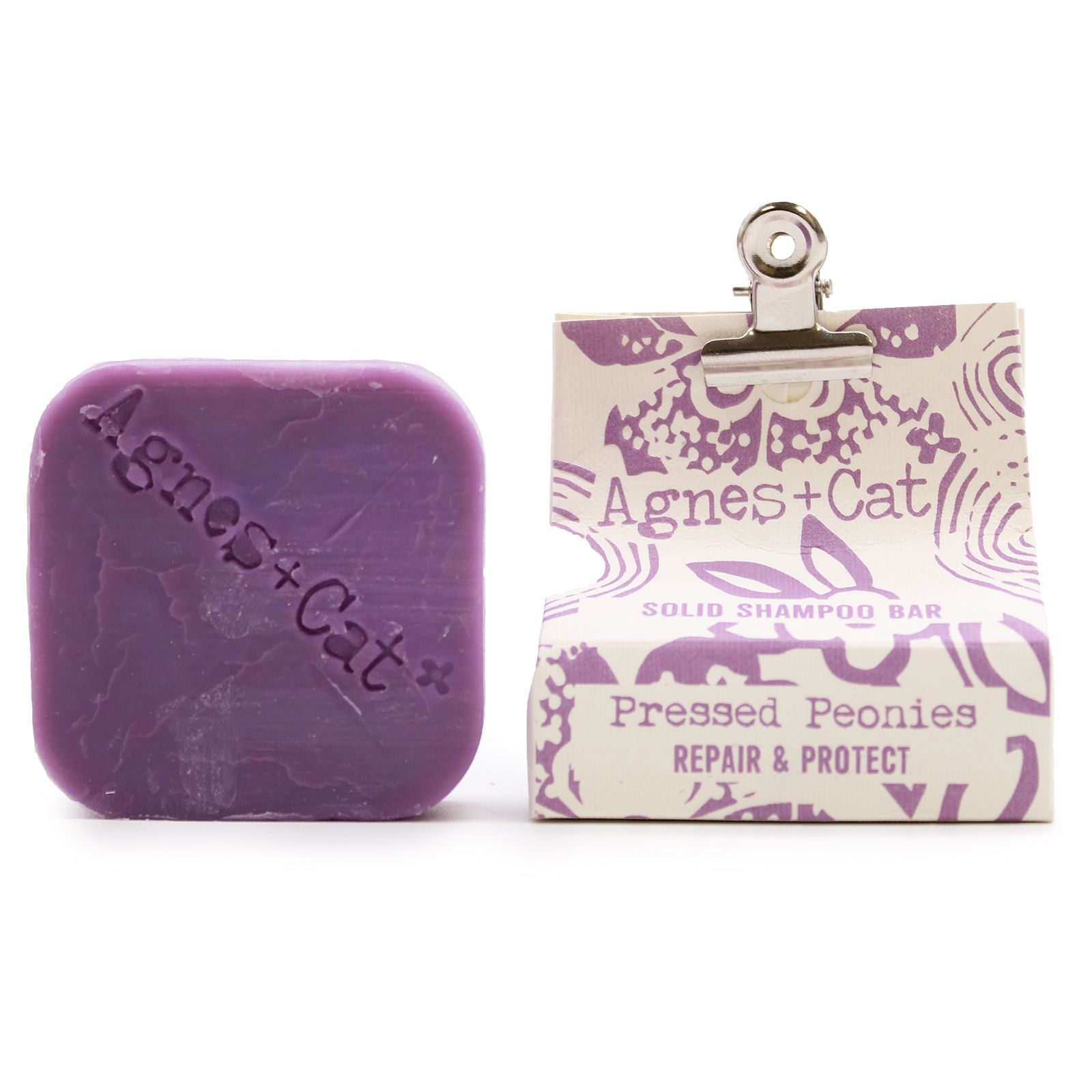 Agnes + Cat Pressed Peonies Solid Shampoo - Image 3