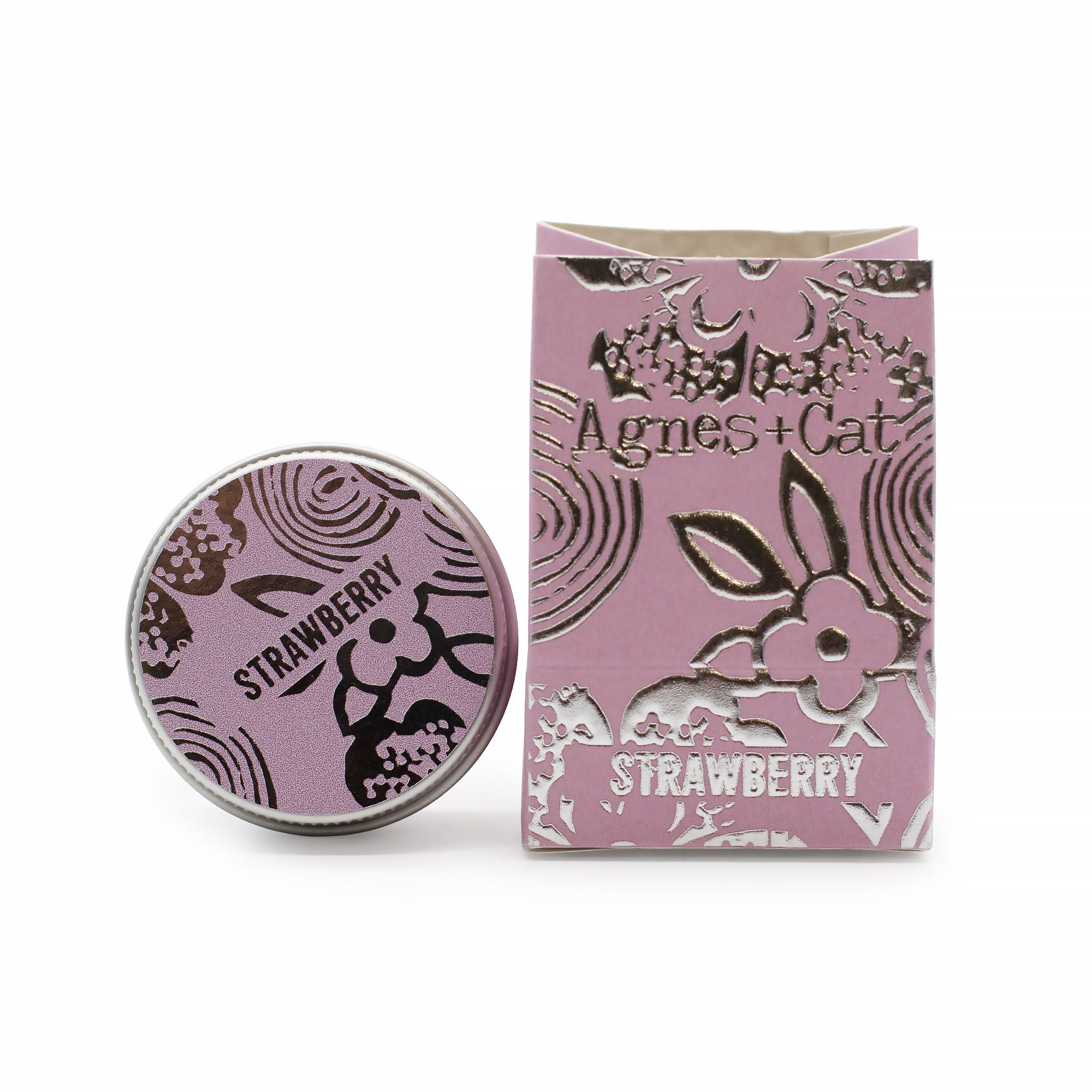 Agnes and Cat Strawberry Lip Balm